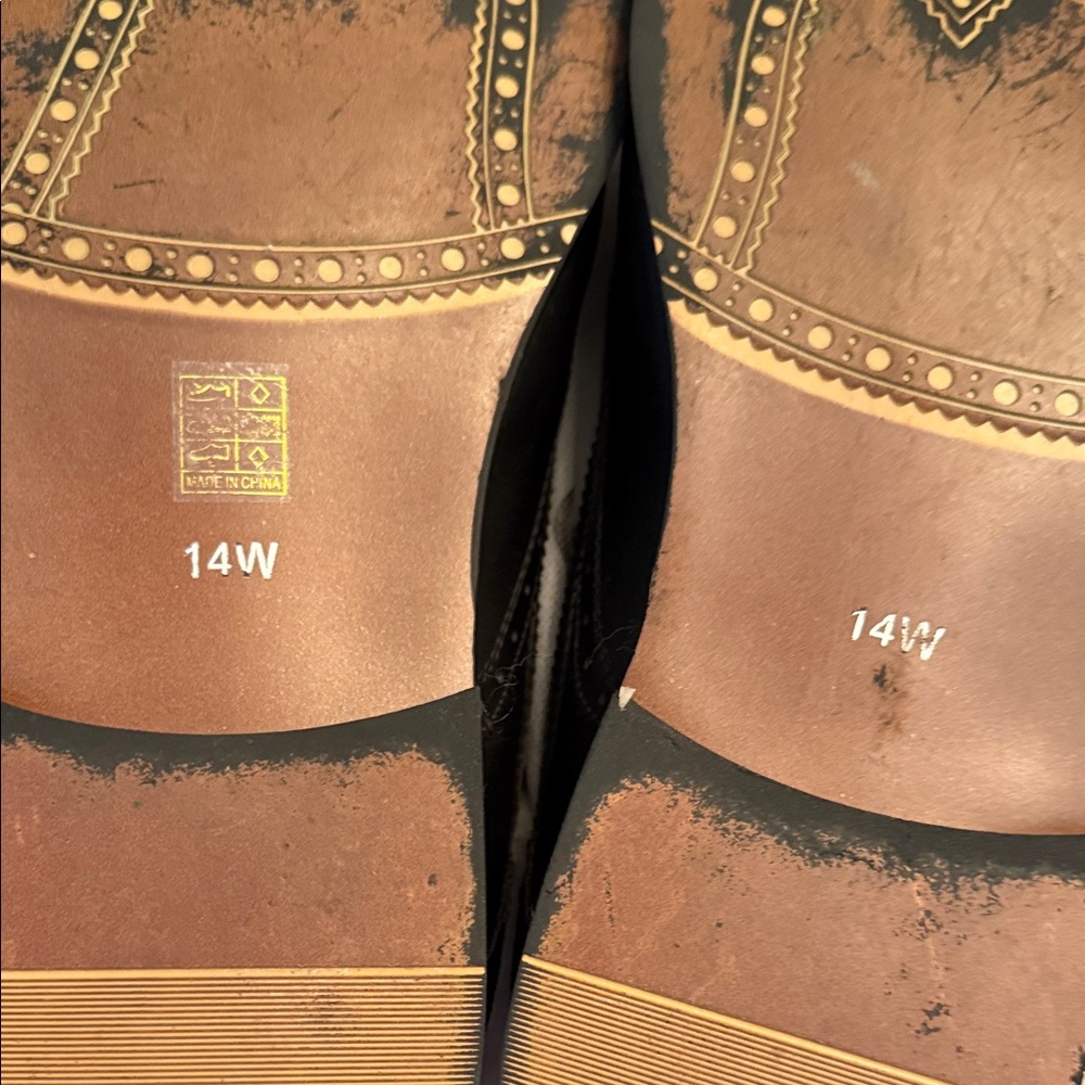 Bruno Marc Black Leather Derby Shoes - Picture 5 of 7